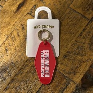 Anthropologie Red Bag Charm